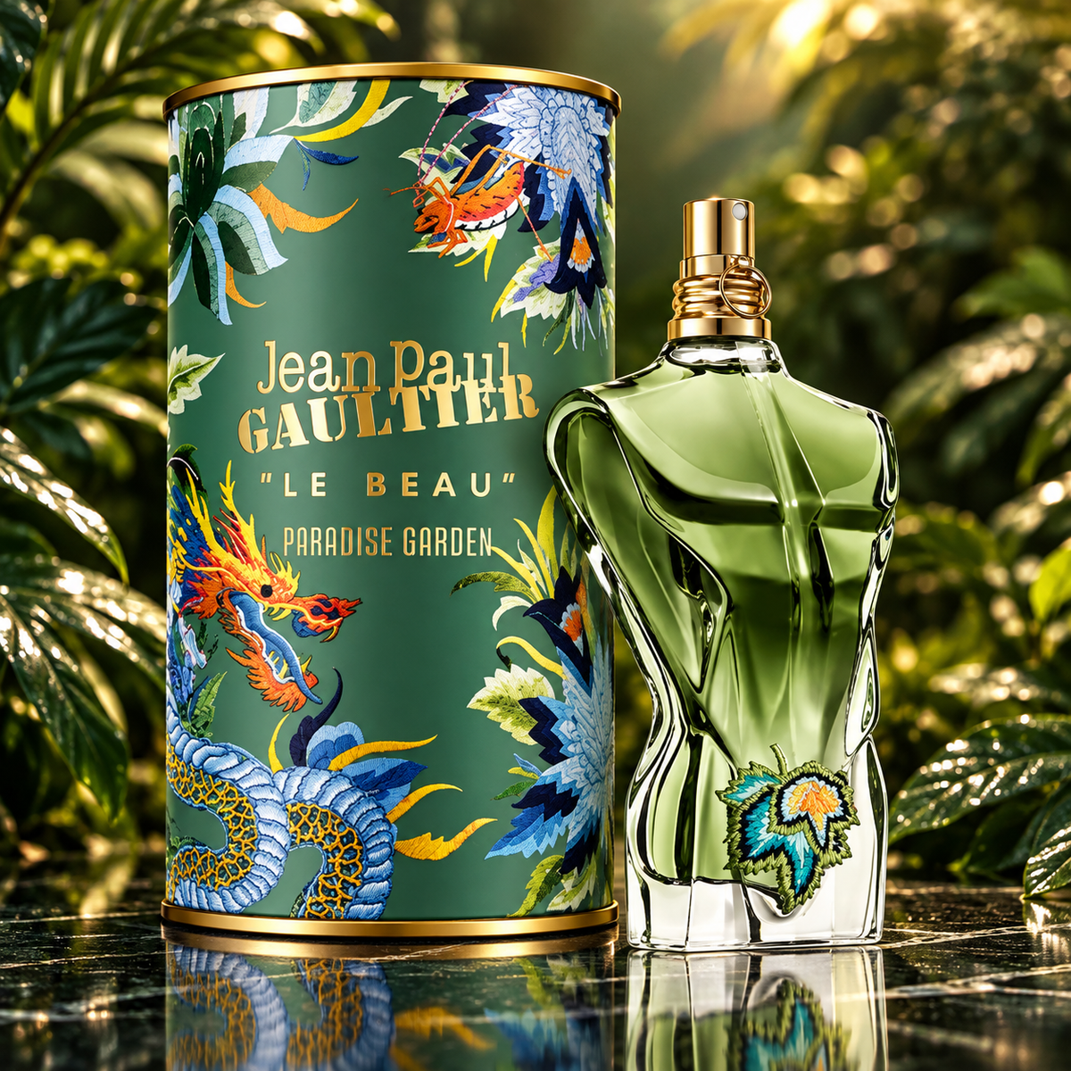Jean Paul Gaultier Le Beau Paradise Garden Eau de Parfum 4.2 oz / 125 ml for Men – Fresh StockJean Paul Gaultier Le Beau Paradise Garden Eau de Parfum