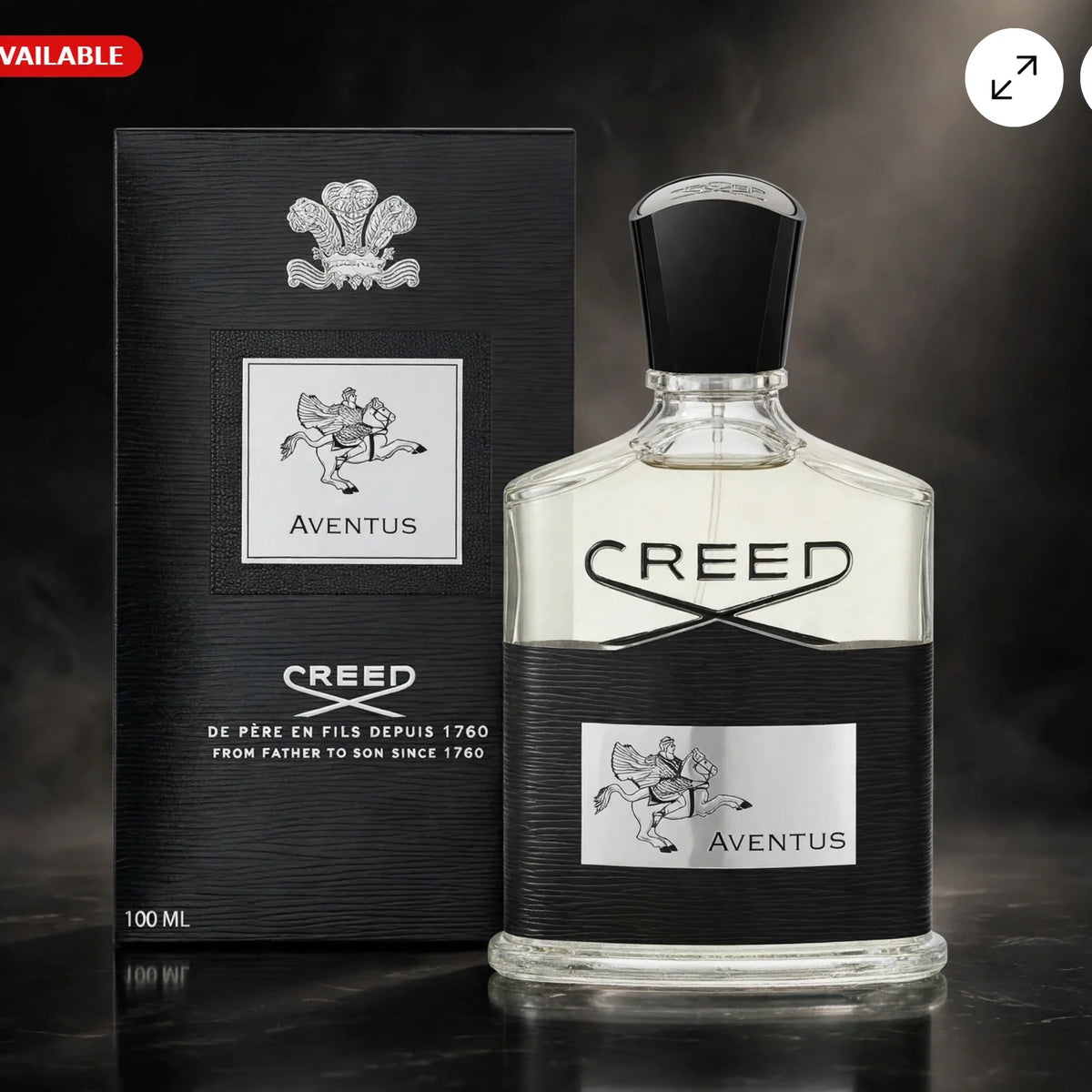 Creed Aventus Eau de Parfum for Men, 3.4 oz / 100 mL