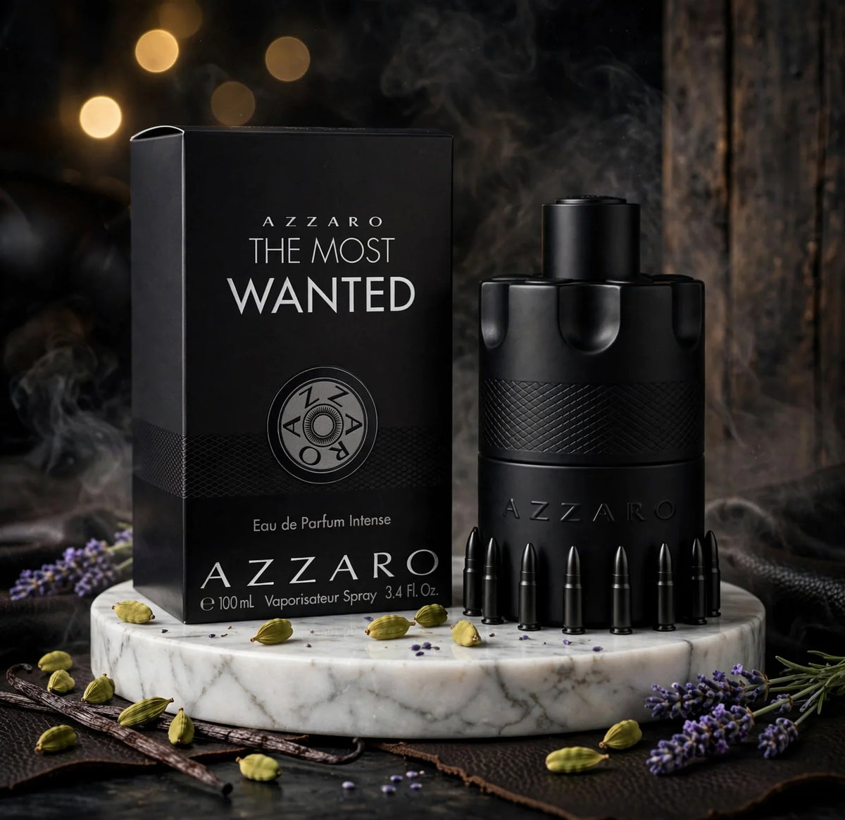Azzaro The Most Wanted Eau de Parfum Intense for Men 100ml (3.4 Fl Oz)