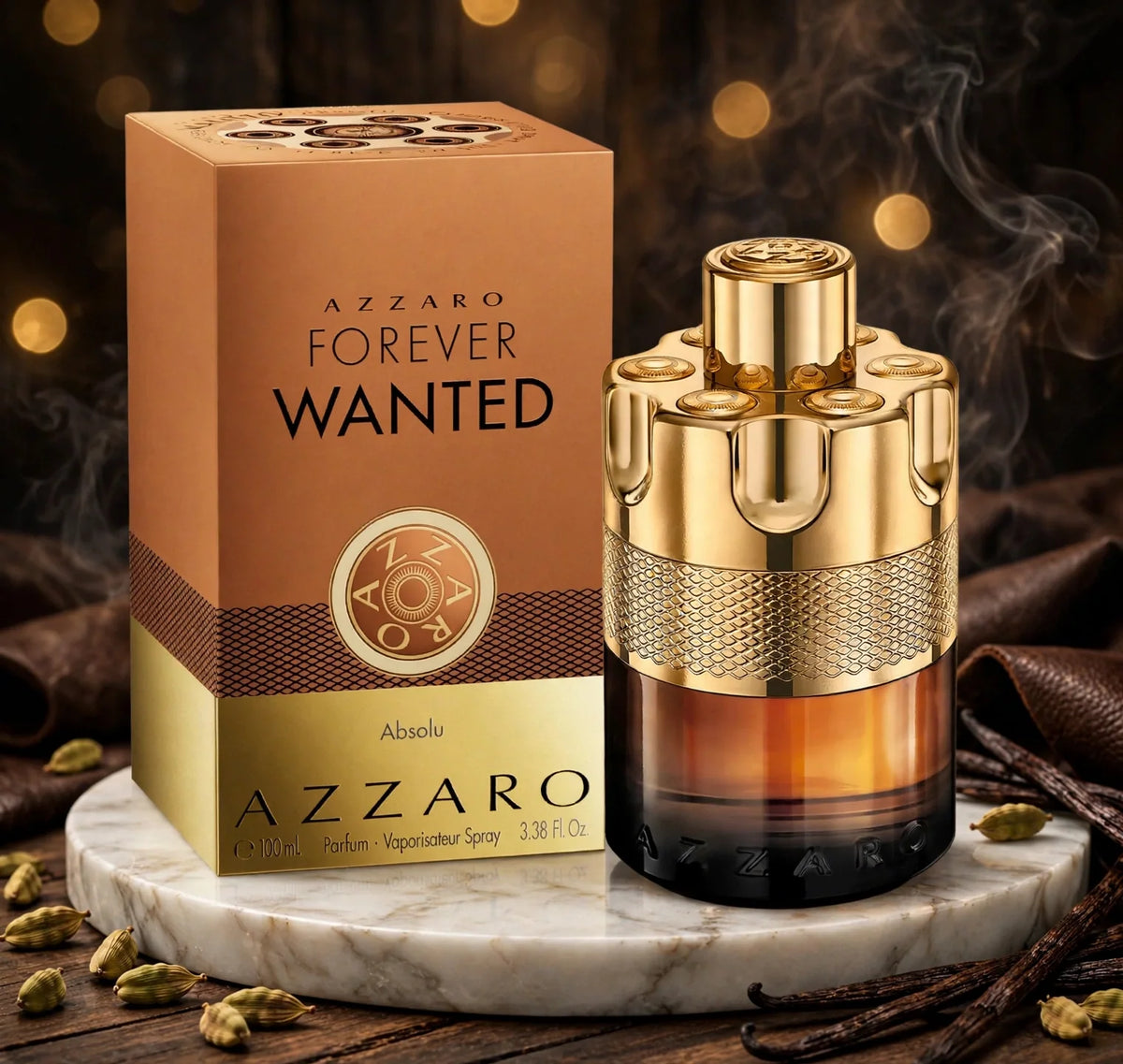 Azzaro Forever Wanted Absolu Eau de Parfum for Men 100ml (3.4 Fl Oz)