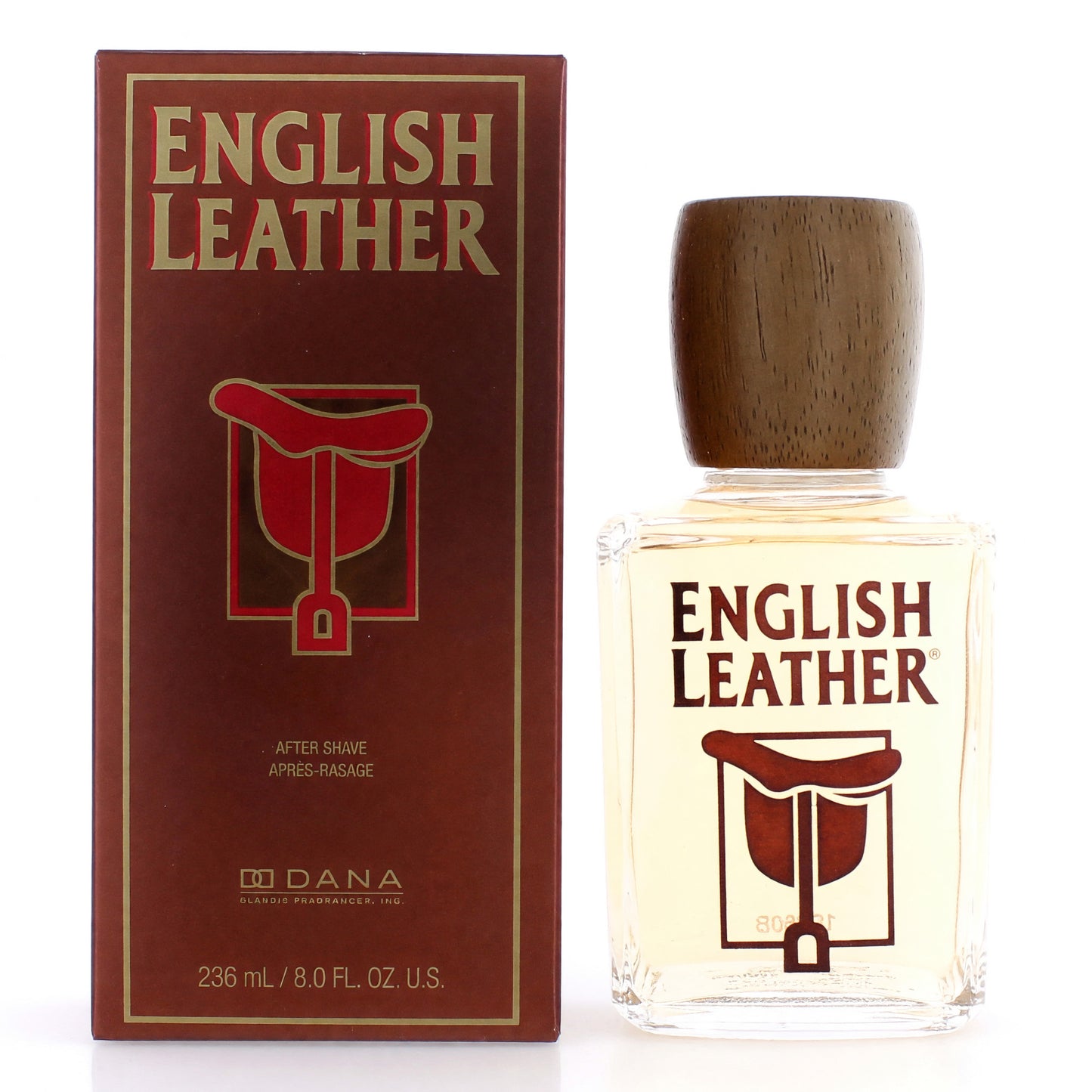 English Leather by Dana, 8 oz After Shave Splash for Men