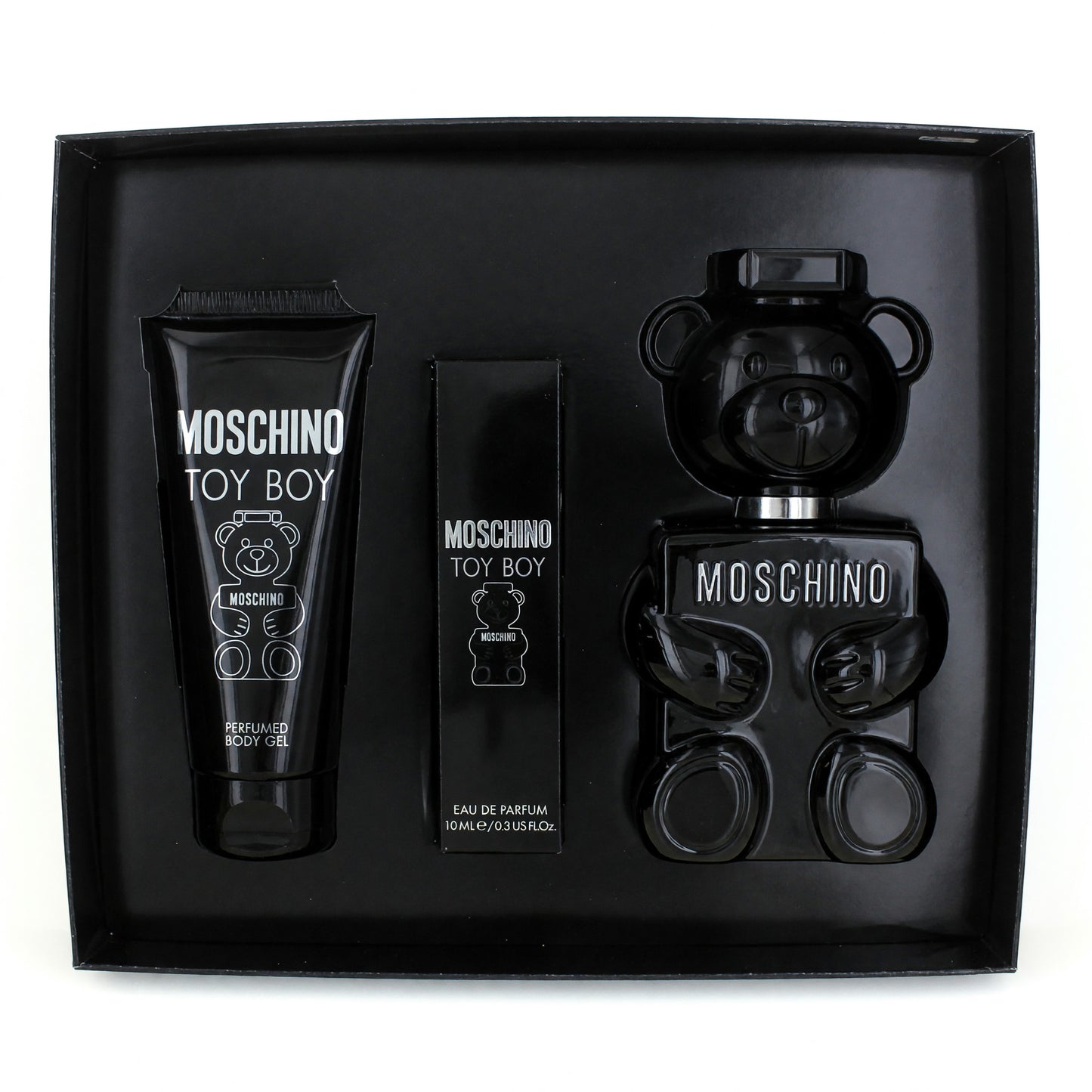 Moschino Toy Boy by Moschino, 3 Piece Gift Set for Men