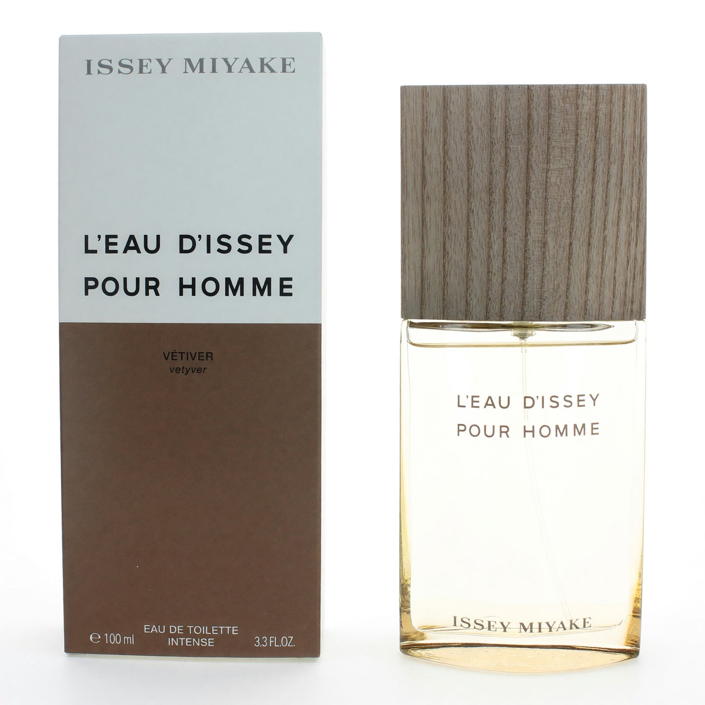 L'Eau D'Issey Pour Homme Vetiver by Issey Miyake, 3.3oz EDT Intense Spray men