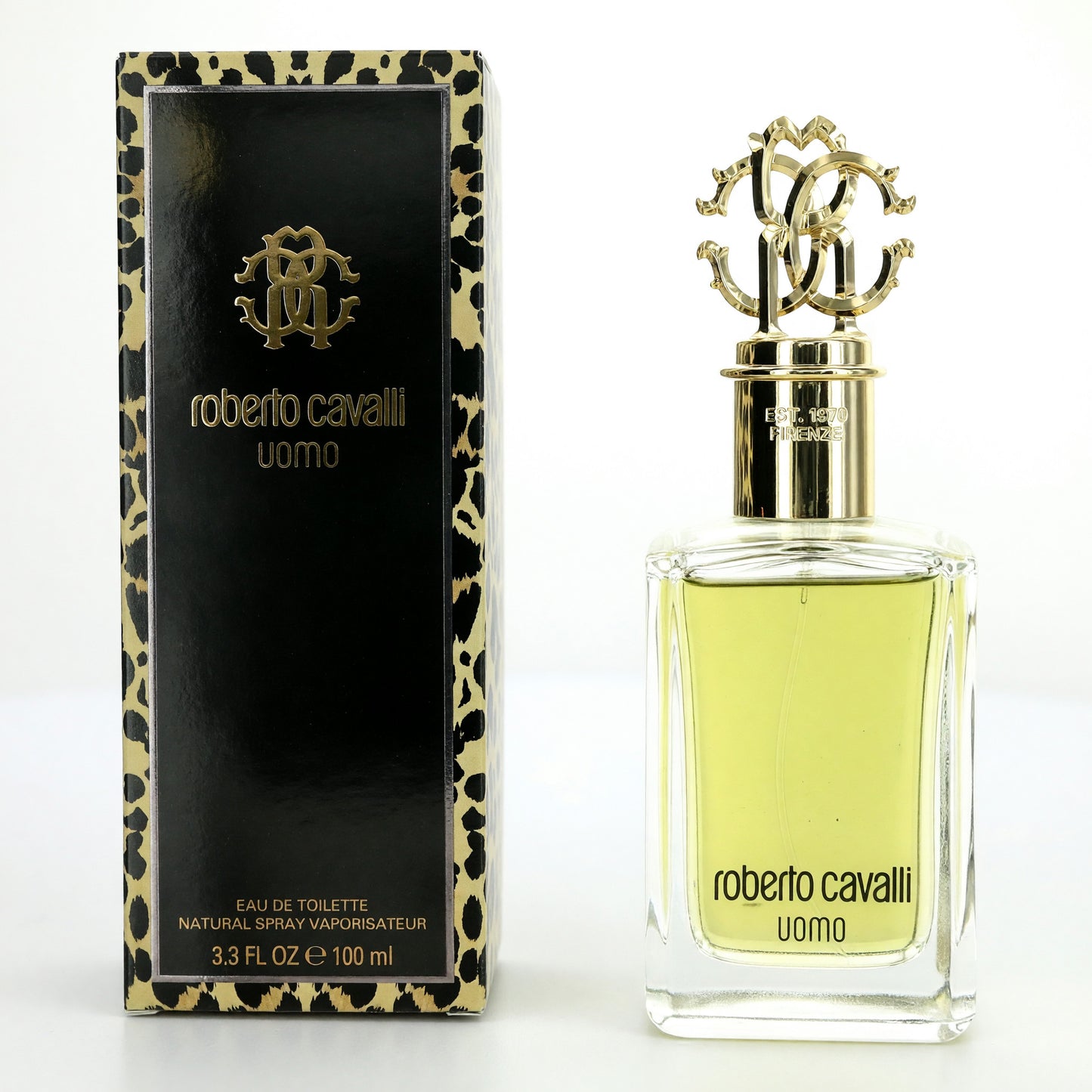 Roberto Cavalli Uomo by Roberto Cavalli, 3.3 oz EDT Spray for Men