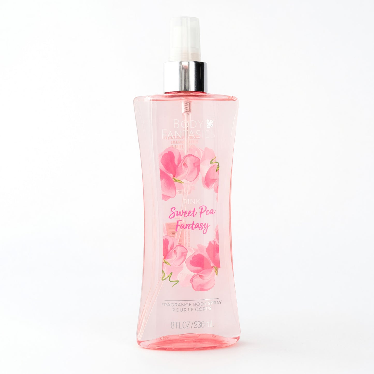 Pink Sweet Pea Fantasy by Body Fantasies, 8oz Fragrance Body Spray women