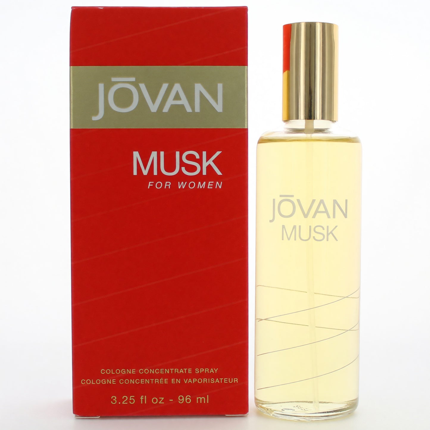 Jovan Musk by Coty, 3.25 oz Cologne Concentrate Spray for Women