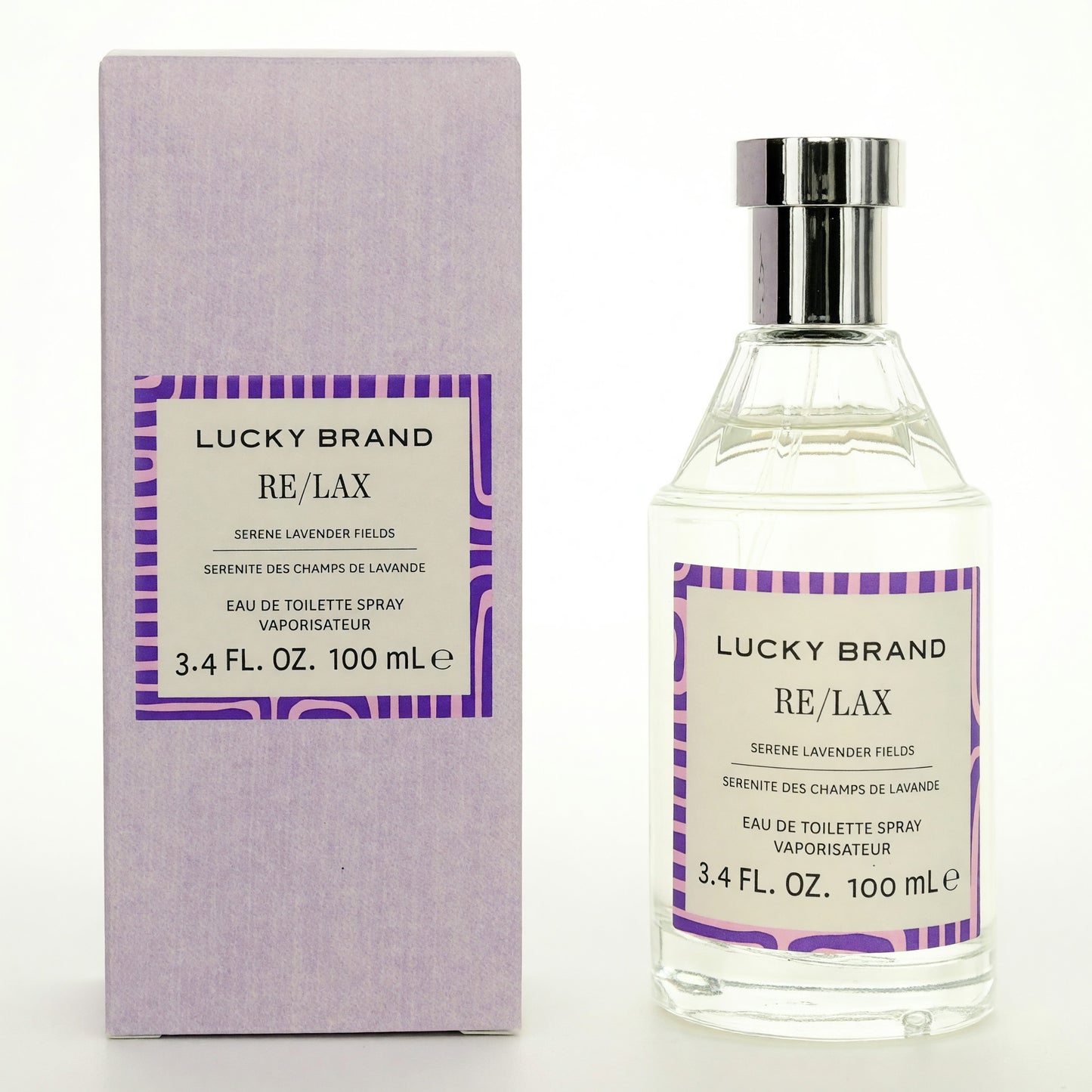 Lucky Brand Re/Lax by Lucky Brand, 3.4 oz EDT Spray for Women