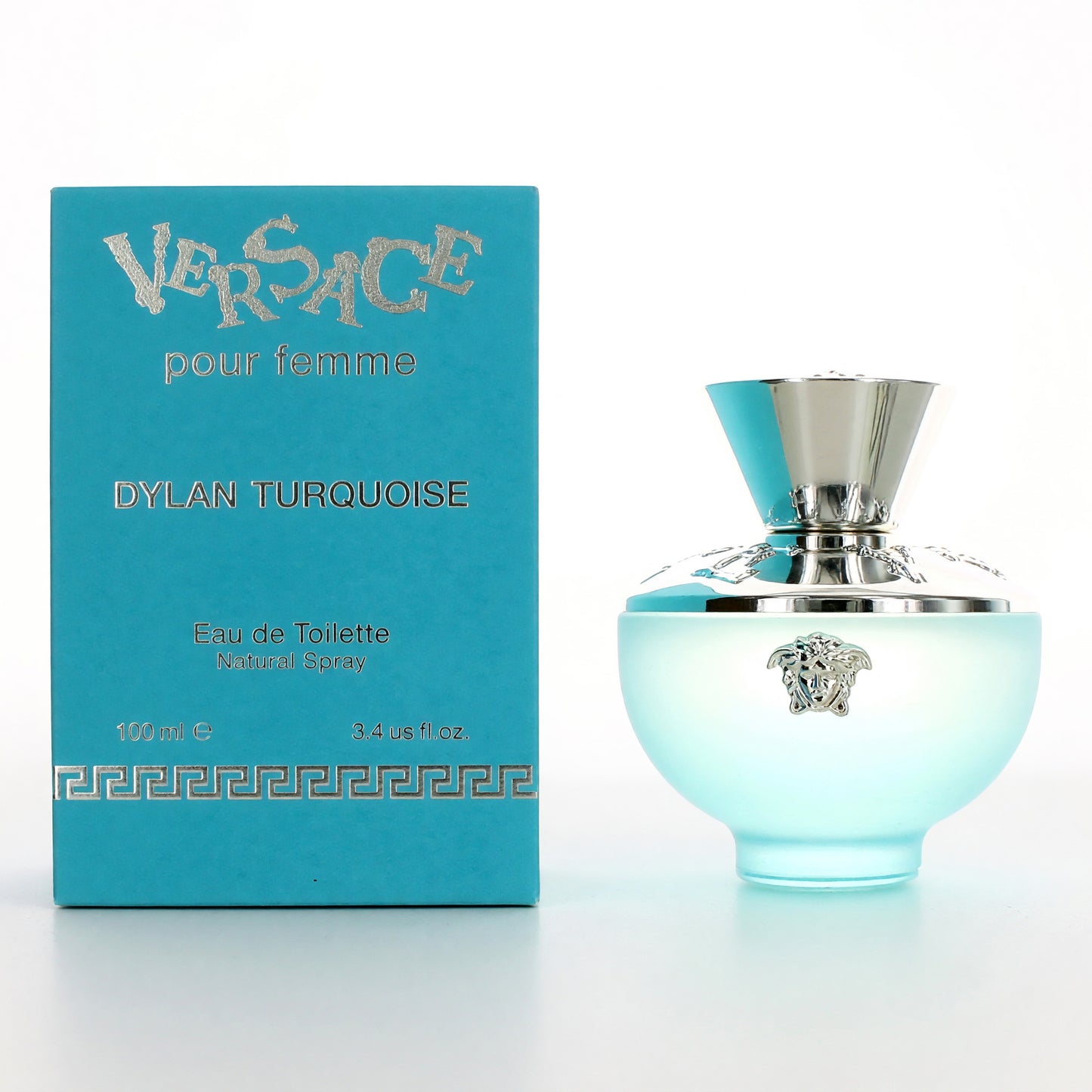 Versace Dylan Turquoise by Versace, 3.4 oz EDT Spray for Women