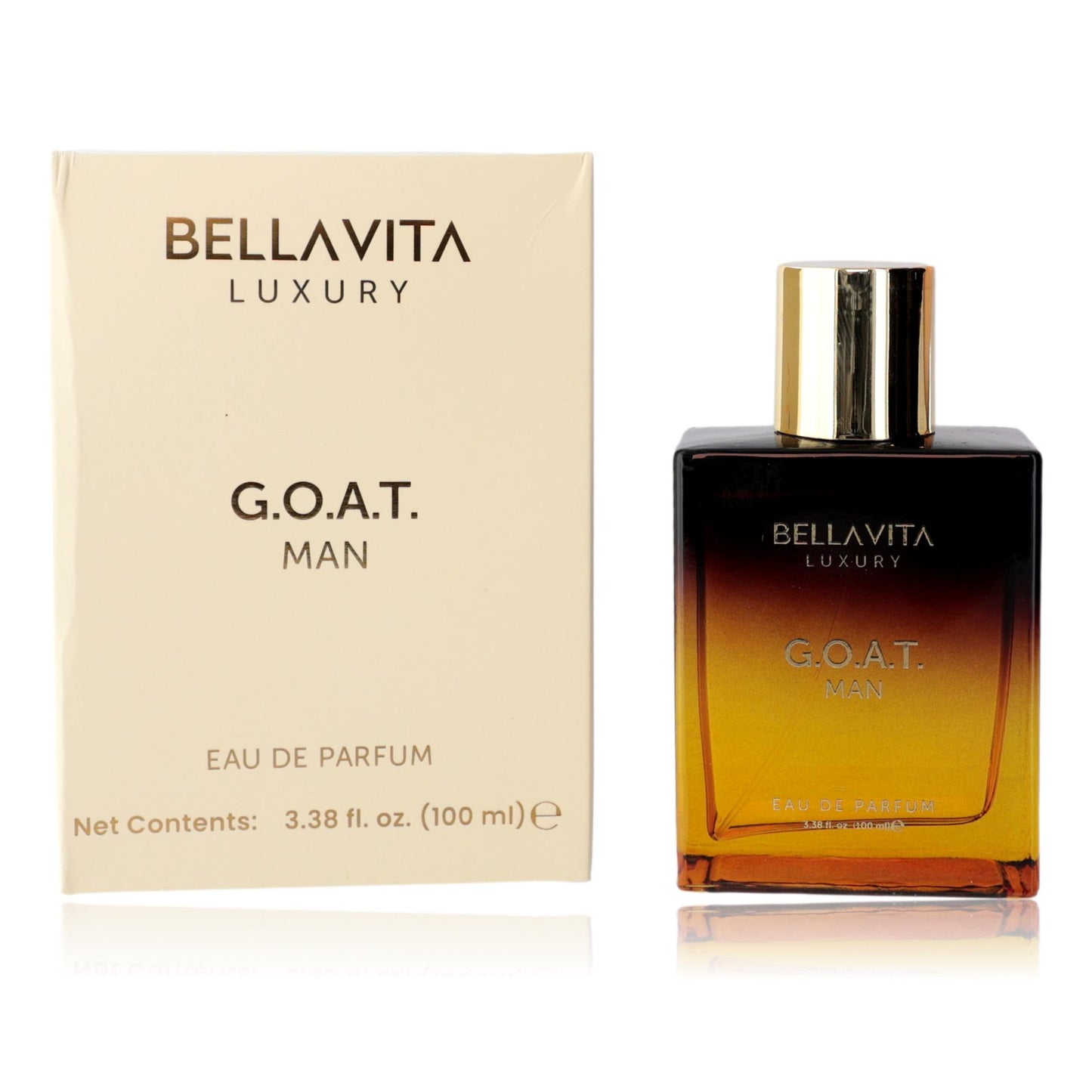 G.O.A.T. Man by Bellavita, 3.3 oz EDP Spray for Men