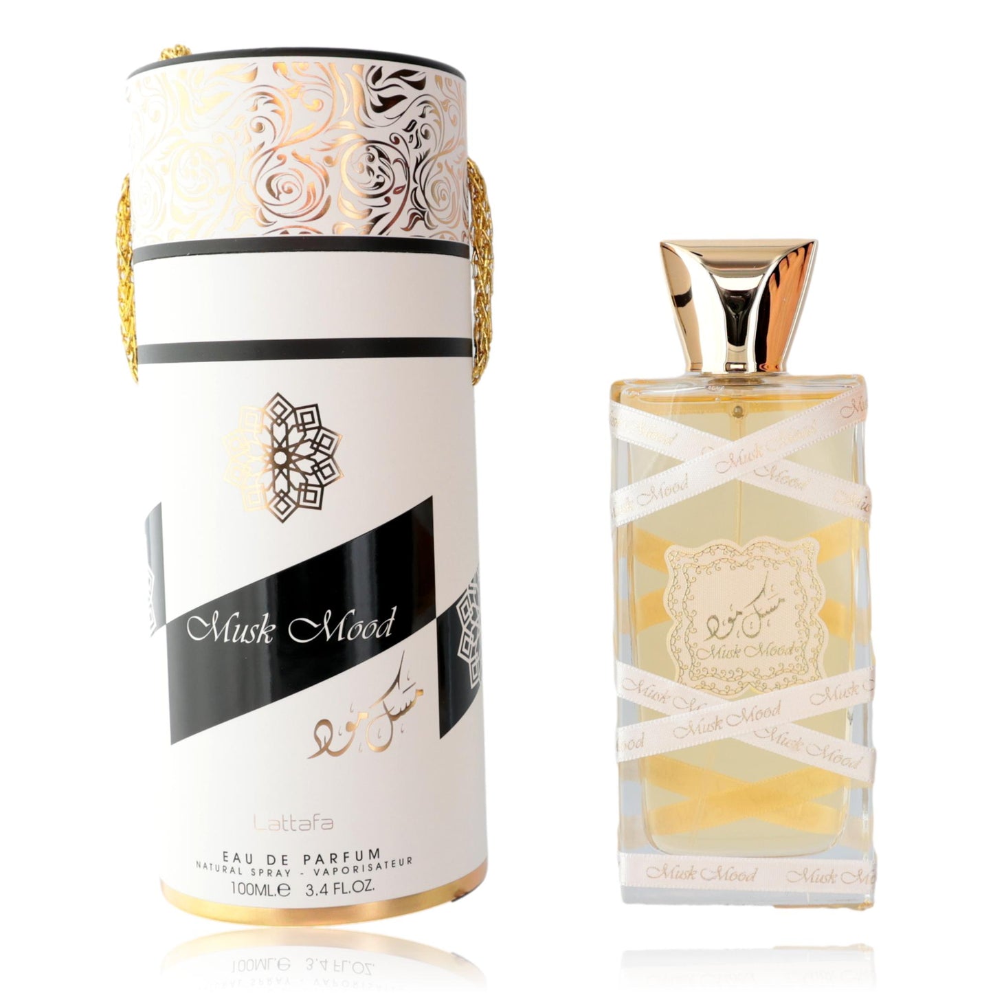 Musk Mood by Lattafa, 3.4 oz EDP Spray for Unisex