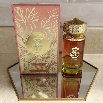 Khair Paris Corner Peach Delulu Unisex Perfume 3.4 Fl Oz 100 ML With Box