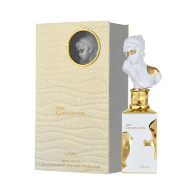 Lattafa Her Confession by Lattafa Perfumes 3.4 Oz EDP Spray for Women New in Box