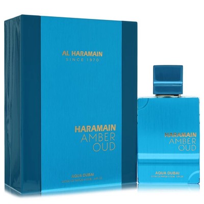Al Haramain Amber Oud Aqua Dubai 3.4 oz (100ml) Extrait de Parfum Spray Sealed