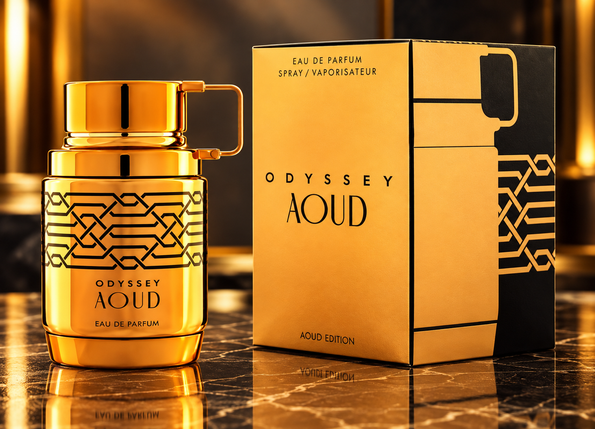 Armaf Odyssey Aoud Edition- Eau de Parfum 3.4 oz / 100 ml for Men –