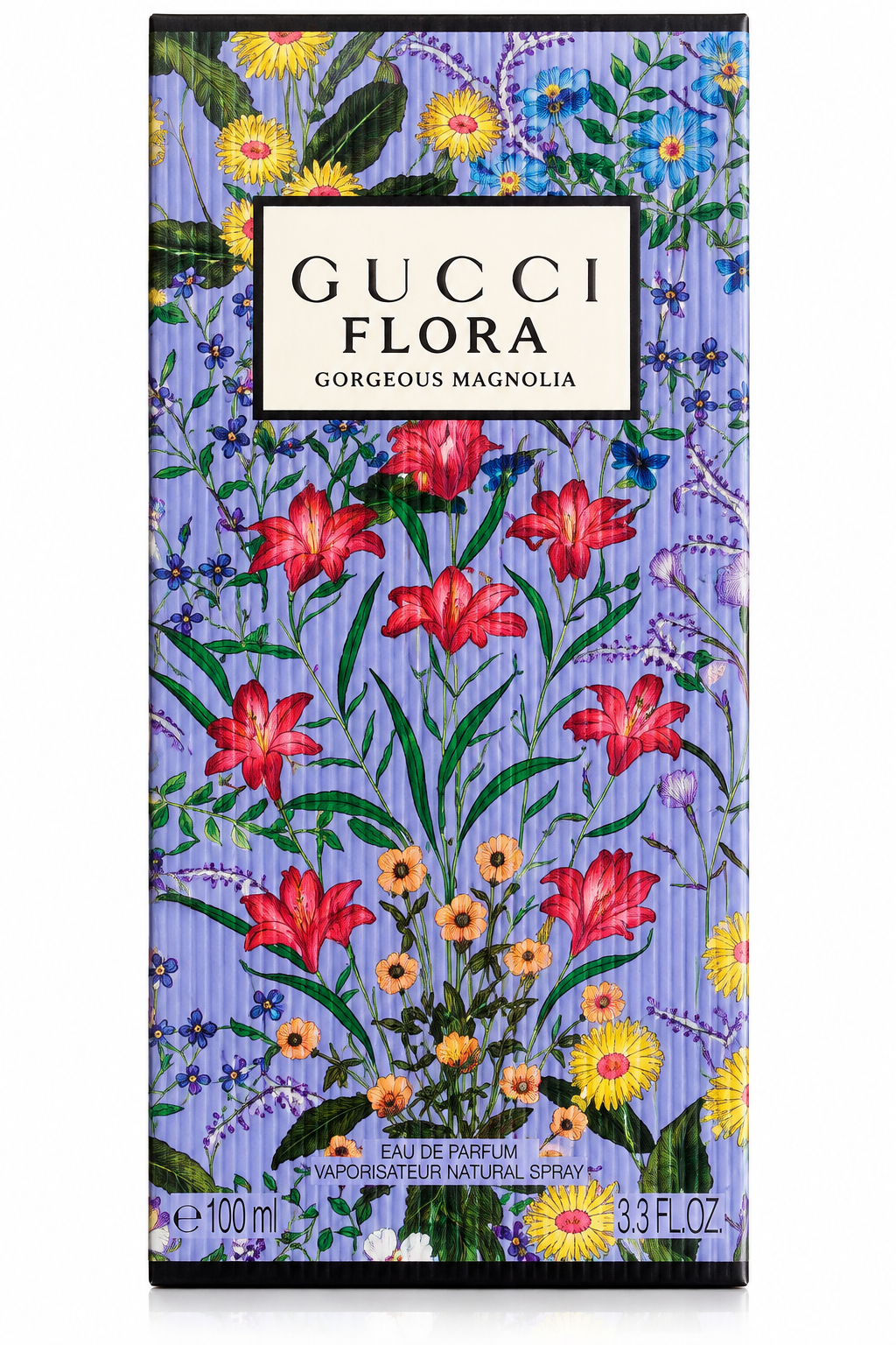 Gucci Flora Gorgeous Magnolia EDP 3.3 oz / 100 ml – Women's Luxury Perfume for Women