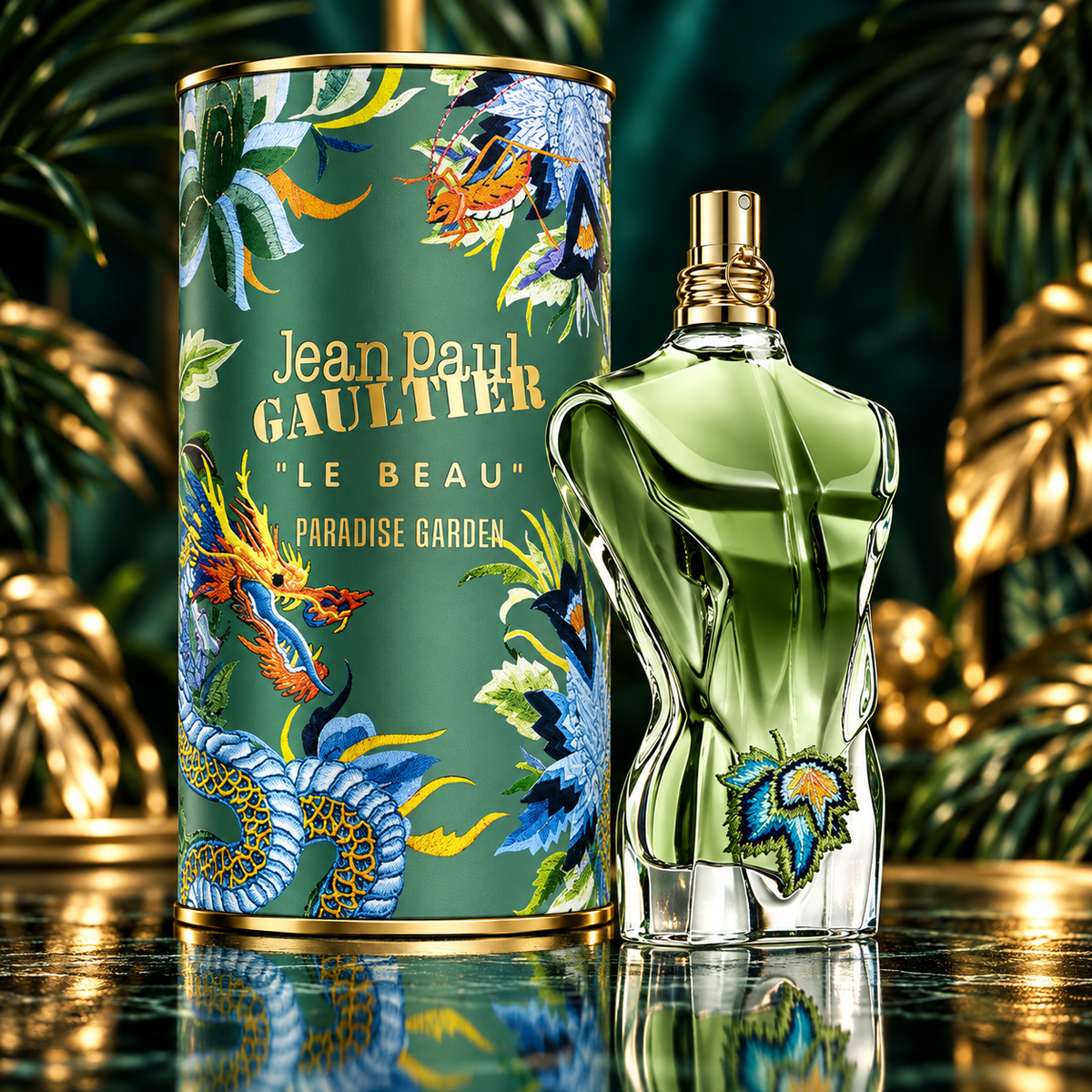 Jean Paul Gaultier Le Beau Paradise Garden Eau de Parfum 4.2 oz / 125 ml for Men