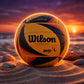 Wilson AVP OPTX Official Beach Volleyball Tour Match Game Ball – Black/Yellow