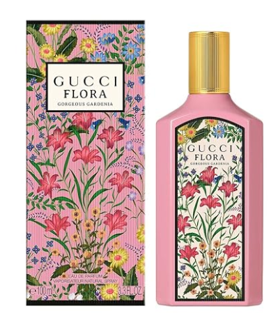 Gucci Flora Gorgeous Gardenia Eau de Parfum for Women, 3.3 oz / 100 mL,