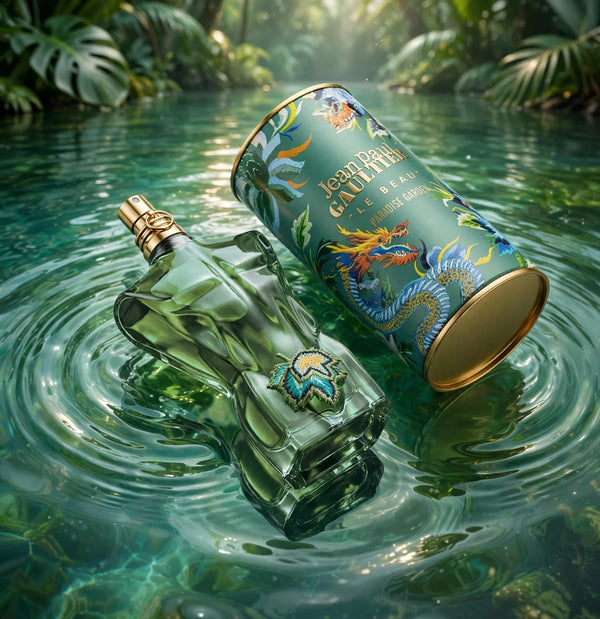 Jean Paul Gaultier Le Beau Paradise Garden Eau de Parfum for Men, 4.2 fl oz / 125 mL,Jean Paul Gaultier Le Beau Paradise Garden Eau de Parfum for Men, 4.2 fl oz / 125 mL,