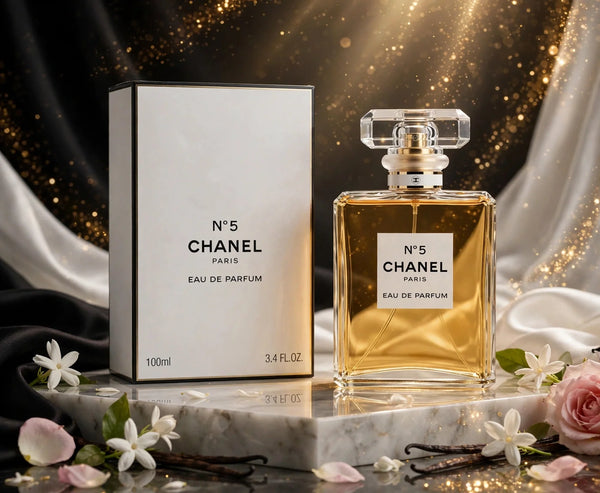 CHANEL No. 5 Eau de Parfum for Women, 3.4 oz / 100 mL,