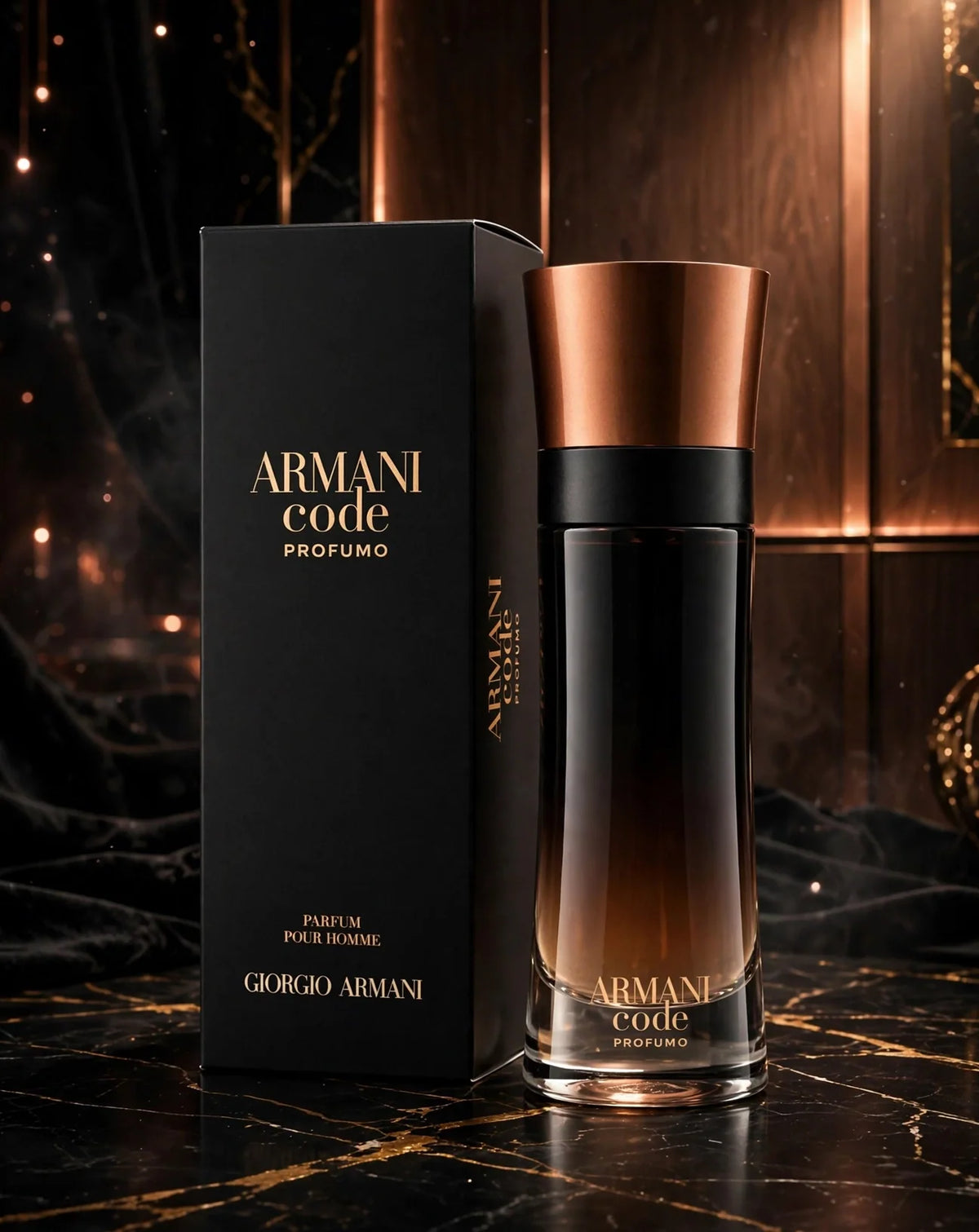 Giorgio Armani Armani Code Profumo Parfum Spray for Men, 3.7 oz / 110 mL,