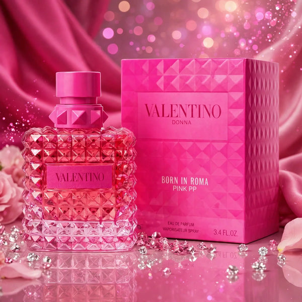 Valentino Donna Born In Roma Pink PP Eau de Parfum for Women, 3.4 oz / 100 mL