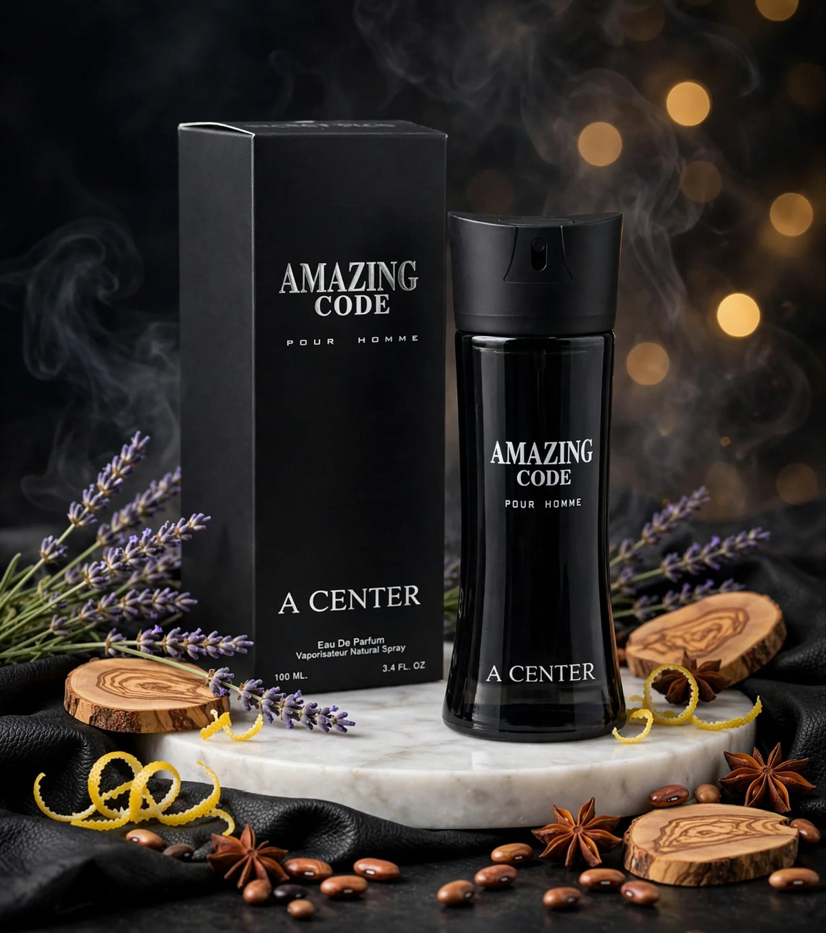 A CENTER Amazing Code For Men Eau de Parfum 100ml (3.4 Fl Oz)