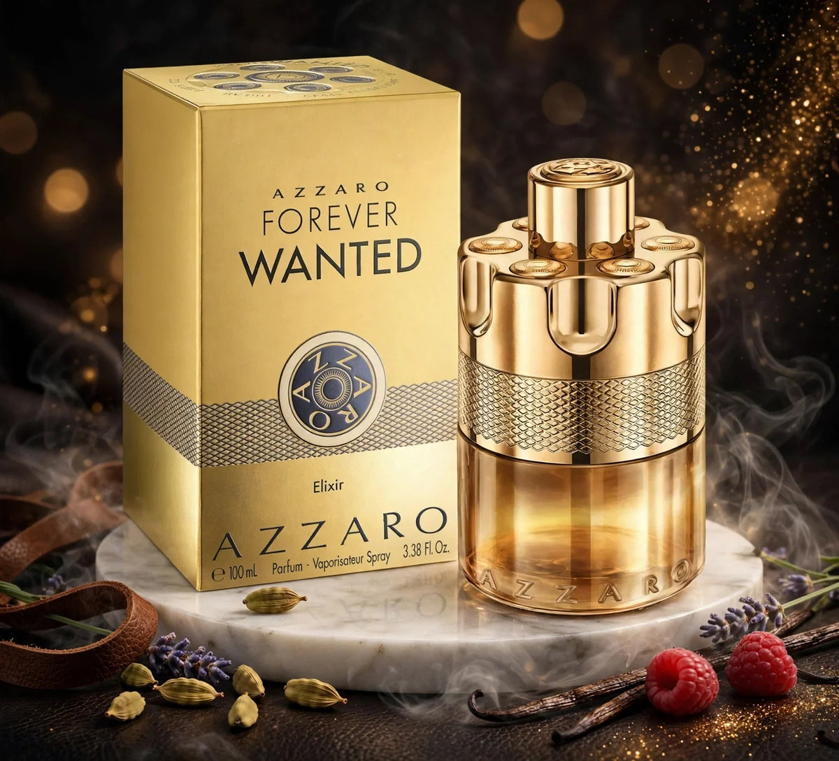 Azzaro Forever Wanted Elixir Parfum for Men 100ml (3.4 Fl Oz)