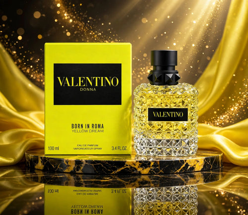 Valentino Donna Yellow Dream Born in Roma Eau de Parfum for Women, 3.4 oz / 100 mL