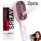 2in1 Sprayer Comb Detangling Scalp Massage Hairbrush With Spray Bottle Essential Oil Water Mist Spray Brush Anti-static Summer
