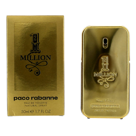 1 Million by Paco Rabanne, 1.7 oz EDT Spray for Men