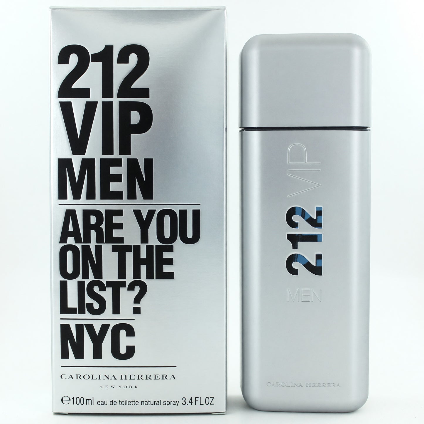212 VIP by Carolina Herrera, 3.4 oz EDT Spray for Men