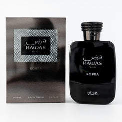 Hawas Kobra by Rasasi, 3.4 oz EDP Spray for Men