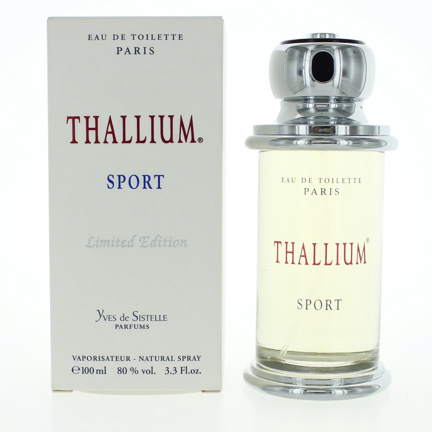 Thallium Sport by Jacques Evard, 3.3 oz EDT Spray for Men