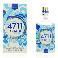 4711 Remix Sparkling Island by Muelhens, 3.4oz Eau de Cologne Spray for Unisex