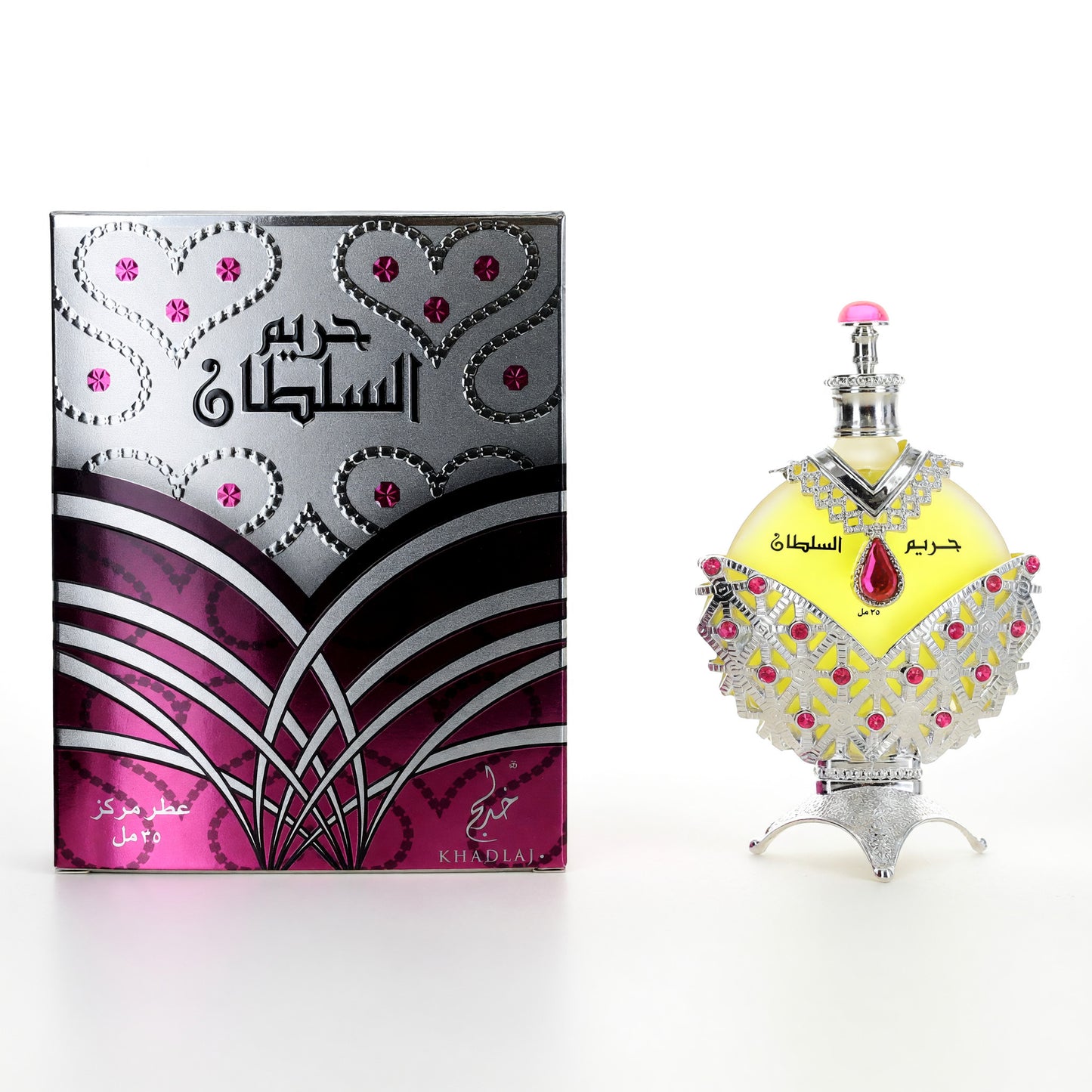 Khadlaj Hareem Al Sultan Silver by Al Khadlaj, 1.18oz Perfume Oil for Unisex
