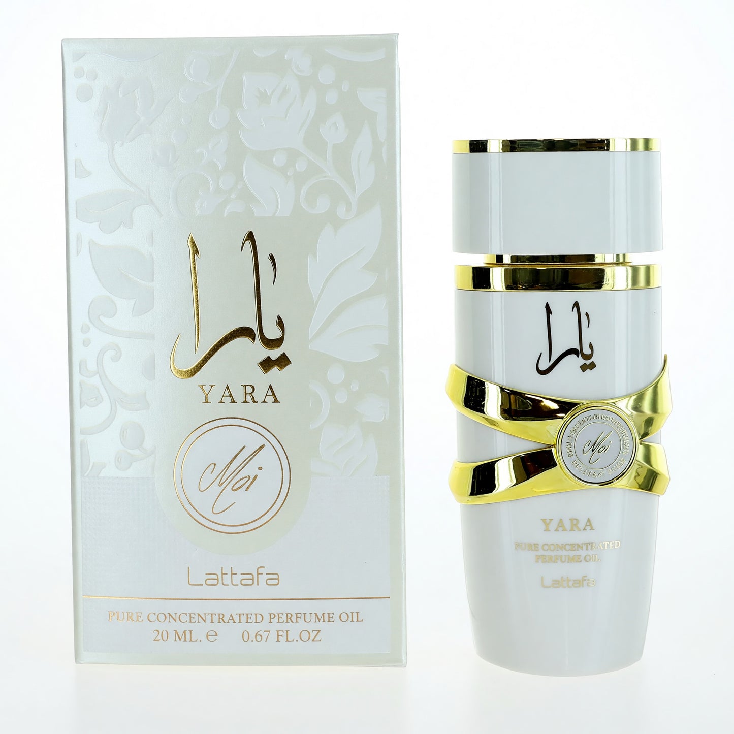 Yara Moi by Lattafa, 0.67 oz Concentrated Perfume Oil for Women