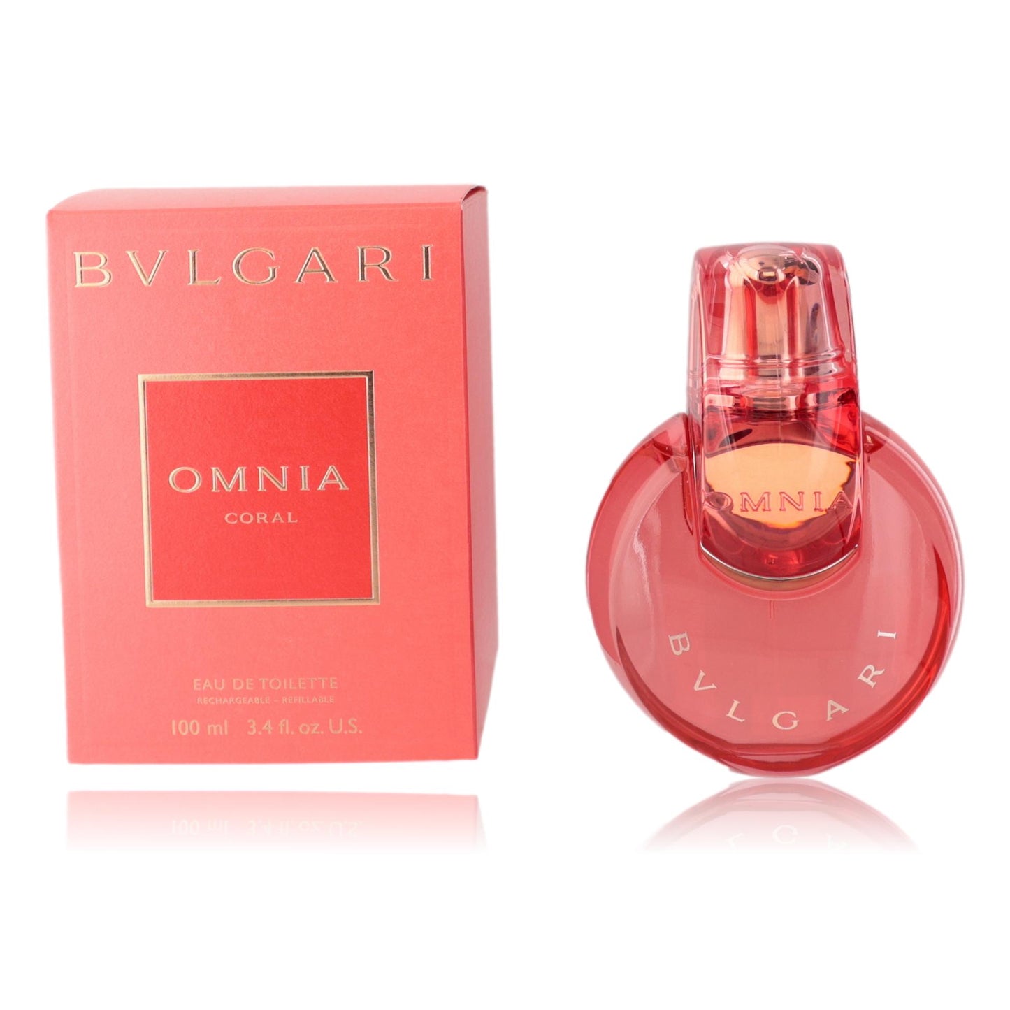 Omnia Coral by Bvlgari, 3.4 oz EDT Spray for Women