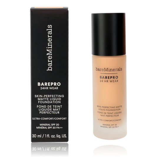 Bare Minerals BarePro 24hr Wear, 1oz Matte Liquid Foundation - Light 26 Cool