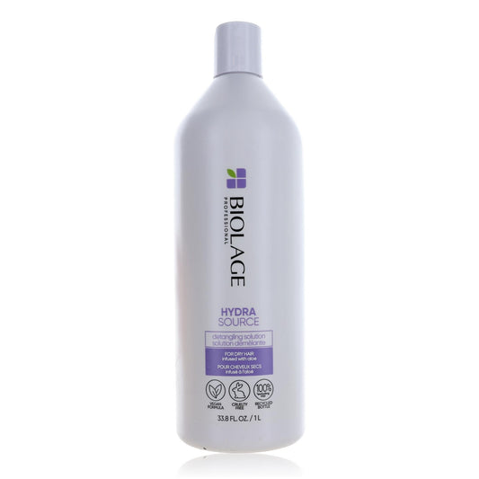 Biolage Hydra Source Detangling Solution 1 Liter Detangling Solution for Dry Hair