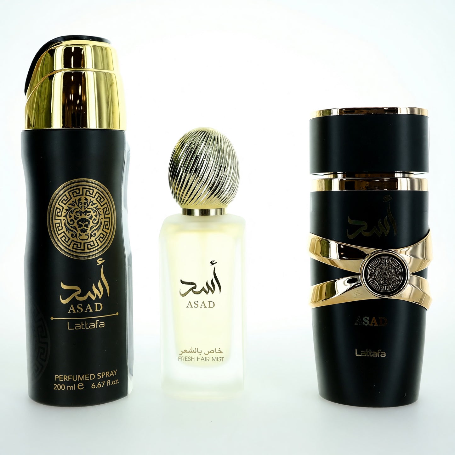 Asad by Lattafa, 3 Piece Gift Set for Men