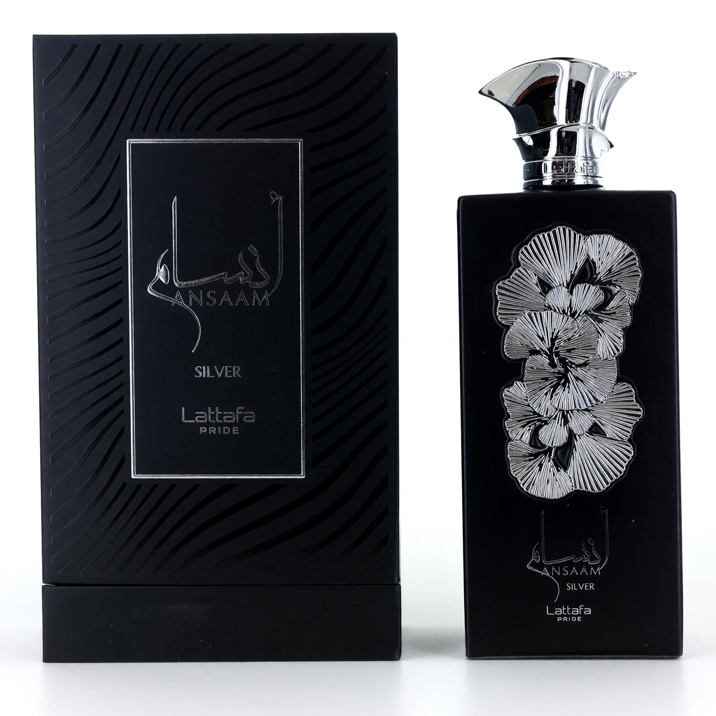 Ansaam Silver by Lattafa, 3.4 oz EDP Spray for Unisex