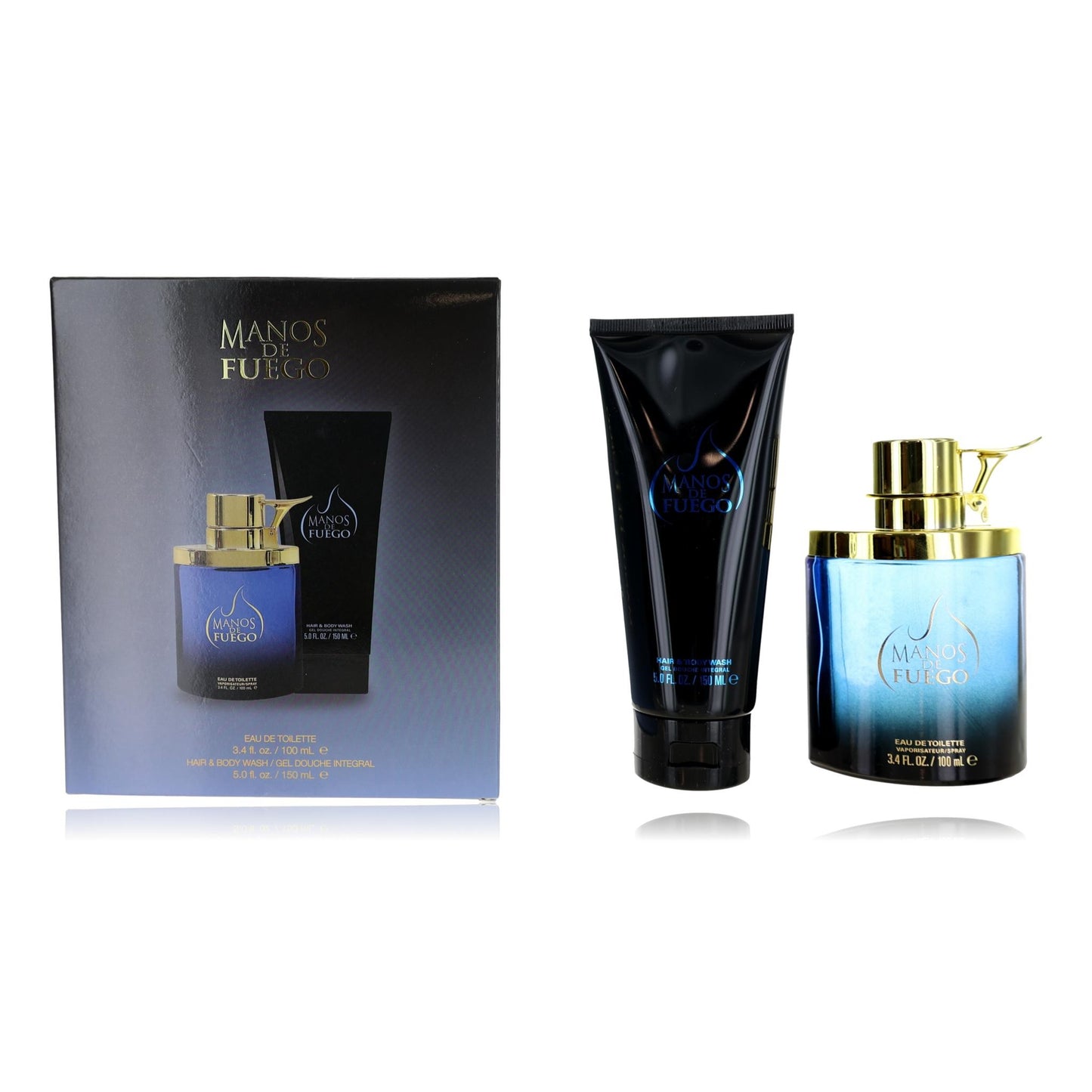 Macho Man by Manos de Fuego, 2 Piece Gift set for Men