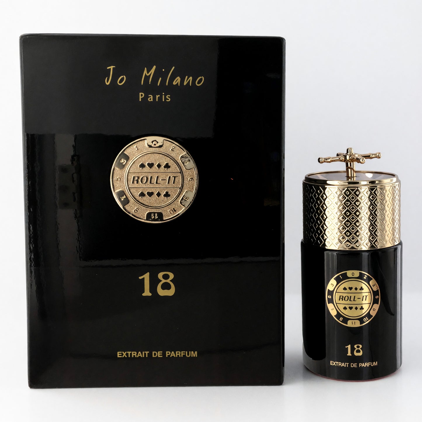 Roll It 18 by Jo Milano, 3.4 oz Extrait De Parfum Spray for Unisex
