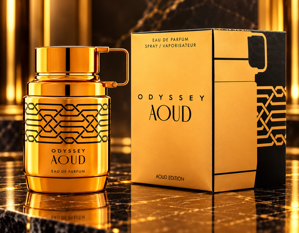 Armaf Odyssey Aoud Edition- Eau de Parfum 3.4 oz / 100 ml for Men –