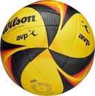 Wilson AVP OPTX Official Beach Volleyball Tour Match Game Ball – Black/Yellow