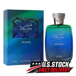 Rasasi Hawas Atlantis EDP 100ml 3.4oz Unisex Perfume Long Lasting