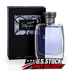 Rasasi Hawas For Him 3.4oz 100ml EDP Spray Men's Cologne Fresh Aquatic